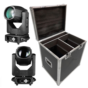 Projecteur professionnel à tête mobile 14R 295W avec 14 gobos, effet arc-en-ciel, contrôleur DMX 512, éclairage <span class=keywords><strong>de</strong></span> scène pour concert, DJ, club, mariage - Product Image 6
