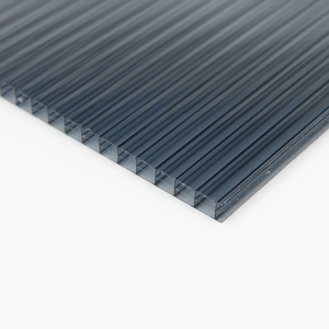 Feuilles de <span class=keywords><strong>toiture</strong></span> creuses cellulaires personnalisées en <span class=keywords><strong>polycarbonate</strong></span> fumé 4mm 6mm 10mm - Product Image 1