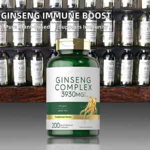 Suni OEM/ODM/OBM Améliore l'immunité Capsules d'extrait de ginseng rouge américain Panax 60 capsules par flacon Durée de conservation de 24 mois - Product Image 2