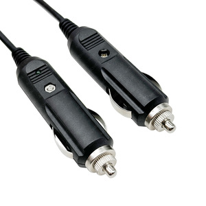 Adaptador para Encendedor de Cigarrillos 12V 24V, Cable de PVC Negro, Conector SIMM Automotriz, Montaje Estándar - Product Image 4