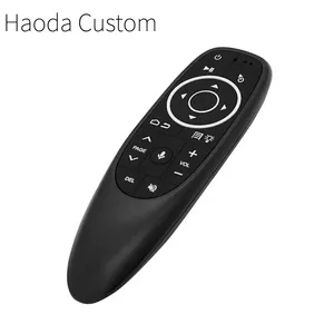 24G uzaktan kumanda bluetooth ile 2.4G hava fare kablosuz klavye Android Tv kutusu App programlanabilir kontrolör 360 kamera tuşları