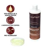 Traitement professionnel KeraMess 0% formaldéhyde Botox capillaire kératine pour lisser les cheveux Salon de coiffure