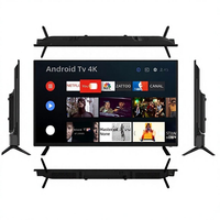 Téléviseur intelligent DLED 4K UHD 50 pouces 3840 x 2160 Noir Grand écran Signal numérique Multilingue Affichage pour hôtel