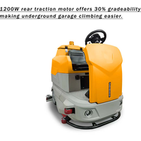 Balade commerciale automatique sur la machine de nettoyage de carrelage de machine d'épurateur de plancher avec du CE