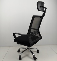 Chaise de bureau ergonomique en maille de qualité supérieure avec appui-tête, design moderne, chaise de bureau grande taille haut de gamme