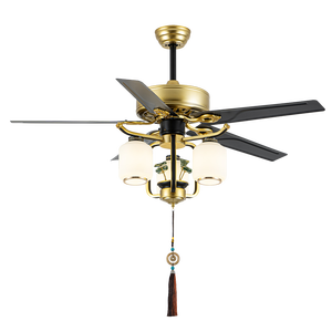 Đến Khách Sạn Sang Trọng Hộ Gia Đình Đèn Chùm 110/220V Thiết Kế Quạt Trần Với Điều Khiển Từ Xa Tốc Độ Và Đèn LED - Product Image 6