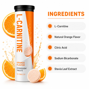 Comprimés effervescents de supplément de café OEM/ODM en gros, 100 Cla 1000mg, Acétyl L-Carnitine, L-Carnitine, sans gluten - Product Image 5