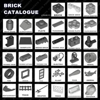 100g-bag Pandatoys Blocs Pièces NO. 87580 + 23893 + 92569 blocs pour jouets de bricolage MOC 2x2 2*2 brique avec 36 + couleurs peut couleur OEM + motif