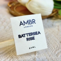 Autocollant de parfum de luxe logo personnalisé étiquette autocollante en relief noire étanche pour bouteilles de parfum cosmétique