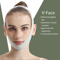 Bande Anti-Rides de Haute Qualité, Bandeau de Vieillissement, Sangle Amincissante Visage, Sangle Minceur Liftante en V avec Logo Personnalisé, Réducteur Double Menton