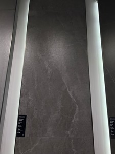 Carrelage en porcelaine effet béton gris mat pour sol et mur de cuisine et salle de bain, 450x900mm, JYG49727F - Product Image 3