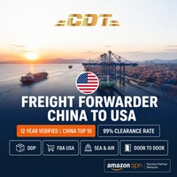 Agent d'expédition porte-à-porte DDP de Chine vers le Royaume-Uni pour le fret maritime commercial FBA et la dédouanement