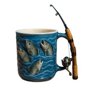 Nouveau produit Independent Station : Tasse en résine Angler's Dream avec doublure de ceinture, Mug amusant, Cadeau pour ami - Product Image 2