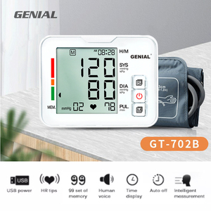 Monitor Tekanan Darah Lengan Kontak BP Monitor Elektronik Digital Otomatis Portable - Product Image 3