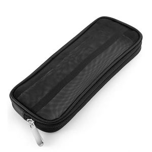 <b>Makeup</b> Brush Travel <b>Case</b> Cosmetic Toiletry Bag Organizer for Men Women Beauty Tools Mesh Pouch Wash Storage Accessories - Product Image 5