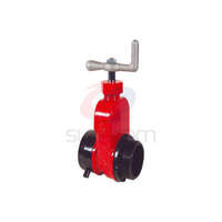 Robinet d'angle en laiton robuste NPT vert pour l'arrêt d'eau, accessoire d'équipement de lutte contre l'incendie