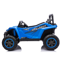 Voiture électrique tout-terrain 2 places pour enfants, 24V 4x4 UTV Buggy, moteur sans balais, batterie 24V, véhicules porteurs surdimensionnés pour enfants et adultes