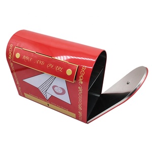 กระป๋องโลหะดีบุกทรงกล่องของขวัญสุดหรูกระป๋องพิมพ์ลายได้ตามต้องการ - Product Image 5