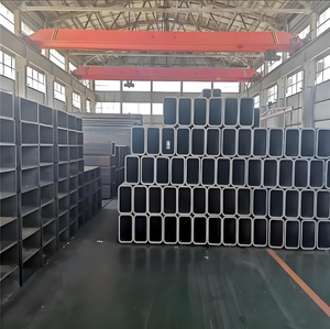 Tubo Quadrato in Acciaio Zincato Direttamente dalla Fabbrica, <span class=keywords><strong>6</strong></span> Metri, Schedule 40, Tubo per Perforazione, Sezione Cava RHS SHS, Tubazione Strutturale - Product Image 6