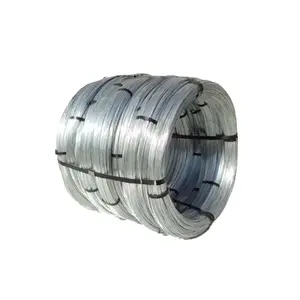 0,9mm 1,25mm 1,60mm Recubrimiento de zinc Gi Wire alambre de acero galvanizado Alambre de hierro galvanizado para encuadernación