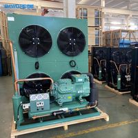 Unité de condensation à compresseur scroll SNOWCORE 5HP, réfrigérant R404A, refroidie par air, 380V-420V/3Ph/50Hz, capacité de refroidissement de 110,5 m³/h