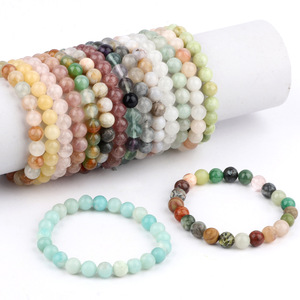 Cuentas elásticas curativas de cristal para hombres y mujeres, pulseras de piedras preciosas de 8mm con cuentas de Naturel, gran oferta - Product Image 5