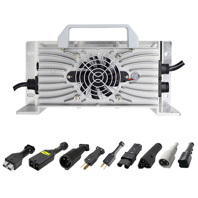 48V20A Lithium Battery Charger Fully Sealed IP67 Waterproof 960W AC Input for Electric Motorcycle and Golf Carts