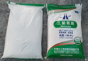 HUAQIANG China Factory Price Melamine Powder 99.8% For Urea Formaldehyde Resin 108-78-1