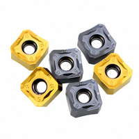Lame de fraisage rapide robuste SNMX1206ANN-MM KB360 pour l'ébavurage de l'acier inoxydable, insert CNC