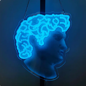 Biểu Tượng Tùy Chỉnh Sơn Nghệ Thuật Neon Dấu Hiệu Pop Văn Hóa Tường Nghệ Thuật Cá Nhân In LED Acrylic Neon Ánh Sáng Cho Doanh Nghiệp Của Bạn Cửa Hàng - Product Image 5