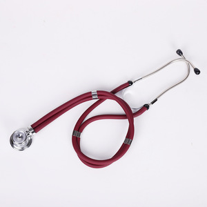 Сделано в Китае профессиональный медицинский двухсторонний стетоскоп высокого качества с двойной головкой стетоскоп со звуковой направляющей трубкой - Product Image 6