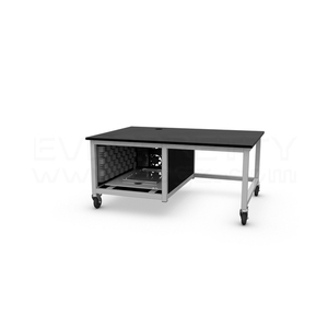 Mesa de Trabajo de Acero Inoxidable Resistente para Laboratorio Escolar y Mesa Lateral para Uso Hospitalario, Mesa de Demostración para Profesores - Product Image 2
