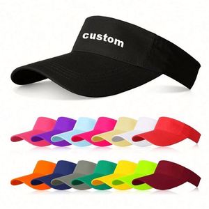 Design Professional Supplier Adjustable Customized Unisex Outdoor Sun Visor logo Visor <b>Hats</b> <b>for</b> Men Women - Product Image 2
