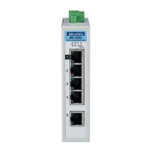 Switch Industriale ProView Advantech EKI 5525I a 5 Porte Fast Ethernet - Product Image 1