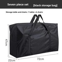 Sac de Rangement Grande Capacité Unisexe pour Voyage, Fitness, Sport, Yoga, Extérieur, Table et Chaise