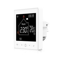 Termostato de pantalla LCD colorido Termostato Wi-Fi inteligente sensible al tacto R9W.716
