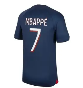 Men uniforms 23 24 player version soccer jersey HAKIMI #2 VERRATTI #6 MBAPPE #7 G.RAMOS #9 O.DEMBELE #10 football shirt