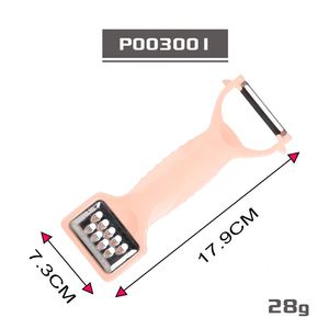 Éplucheur multifonctionnel en acier inoxydable avec poignée de suspension, machine à éplucher les pommes de terre - Product Image 3