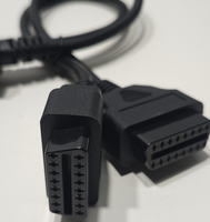 16-Pin OBD II 1-zu-2 Verlängerungskabel OBD2 OBD Stecker auf Buchse Automotive Elektronik-Kabelkonfektion