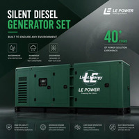 Generador de Energía Diésel Verde Volvo Penta de 400 kW y 500 kVA Personalizable, Alternador Industrial, Arranque Automático, Opciones ATS, 220V Trifásico