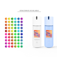 Bouteilles en plastique PET de haute qualité, nouveau design, 50 ml/80 ml/100 ml/120 ml, pour lotions et soins de la peau, avec impression sérigraphique