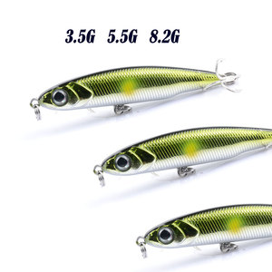 Cebo falso de fundición superlarga, cebo blanco pequeño, carcaj pequeño, lápiz pequeño, señuelo de pesca con capa de agua - Product Image 3