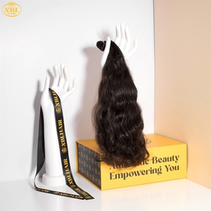Fasci di Capelli Umani Grezzi Ondulati Birmani a Doppia Trama, Colore Naturale Non Trattato, Ingrosso Indiano per Tessitura - Product Image 5