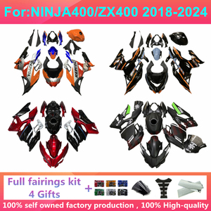Kits de carénages de moto compatibles avec <span class=keywords><strong>KAWASAKI</strong></span> Ninja400 EX400 EX <span class=keywords><strong>Ninja</strong></span> 400 2018 <span class=keywords><strong>2019</strong></span> 2020 2021 2022 2023 Kit de carénage complet - Product Image 4