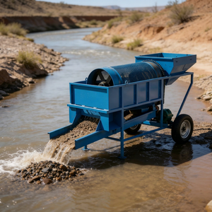 مصنع غسيل الذهب المتنقل الصغير، جهاز غسيل الذهب المحمول للتعدين - Product Image 2