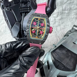 Reloj Candy RM07-03 Edición Limitada 2026, Reloj Mecánico para Mujer, Reloj Tonneau Hueco de Fibra de Carbono de Alta Calidad - Product Image 6