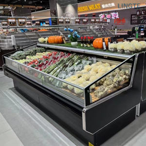 2.9미터 상업용 생선/육류 진열 냉장고 (공냉식 스테인리스 스틸, 슈퍼마켓/도축장 장비) - Product Image 5