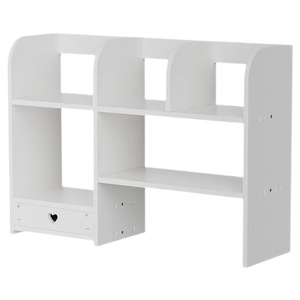 Desktop Storage Rack 3 Tier Drawer Organizer Multi Purpose Office Desk <b>Shelf</b> For Stationery Books Personal Care Products - Product Image 5