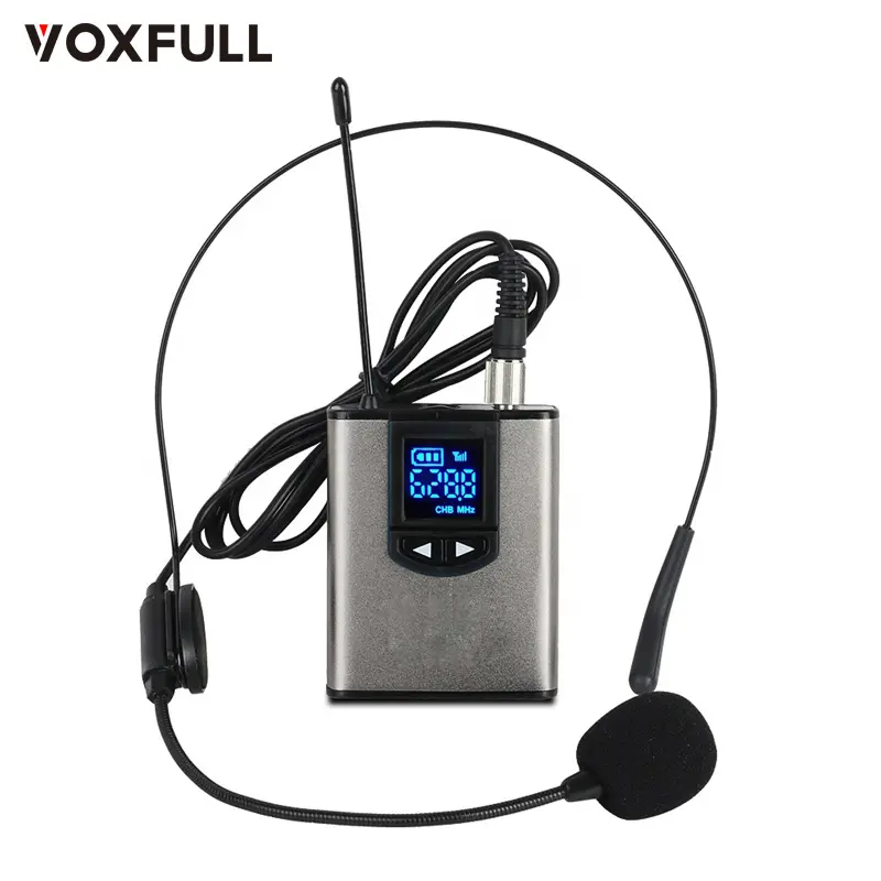 Voxfull VF-M1 Mini Clip Collar Lapel Mic Smallest Lavalier Wireless Microphone for android cell mobile phone vlog