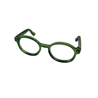 Lunettes de poupée en coton Exo 20cm 1/3 Bjd Ob11 Doll Heart Glasses